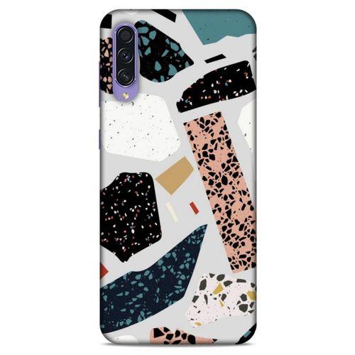 Samsung Galaxy A50s Kılıf Baskılı Özel Seri Taşlı (27) Tasarımlı Kılıf
