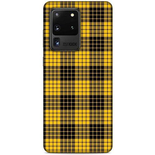 Gömlek (50) Desenli Silikon Kapak Telefon Kabı Samsung Galaxy S20 Ultra Kılıf