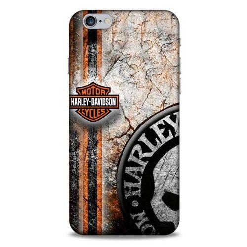 Apple Iphone 6S Plus Uyumlu Kılıf Motorsiklet (11) Tam Koruma Harley Davidson