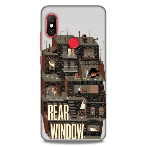 Lopard Xiaomi Mi A2 Lite Uyumlu Kılıf IMDB Film (49) Ultra Silikon Kılıf Arka Pencere