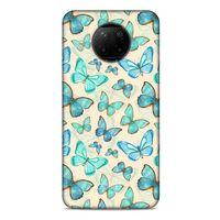 Lopard Xiaomi Redmi Note 9 Pro 5G Uyumlu Kılıf Kelebek Etkisi (13) Silikon Kap