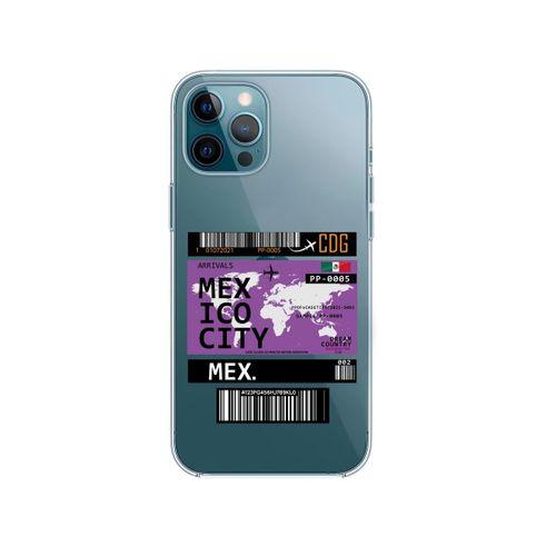 iPhone 12 Pro Mexico Desenli Premium Şeffaf Silikon Kılıf