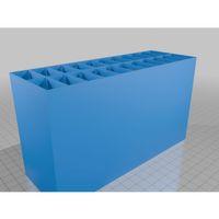 Örgü Şişi Tutucu Saklama Kutusu 3D Baskı