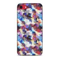 Apple iPhone SE 2020 Kılıf Pastel Renkler (5) Koruma Kabı Beyaz Lacivert