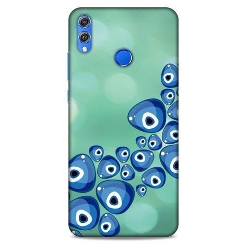 Nazarium (15) Desenli Silikon Kapak Huawei Honor 8x Kılıf