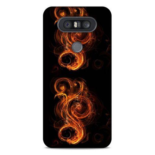 Lopard LG K41S - K51S Uyumlu Kılıf FireX (23) Ultra Koruma Kılıfı Ateşten Simge