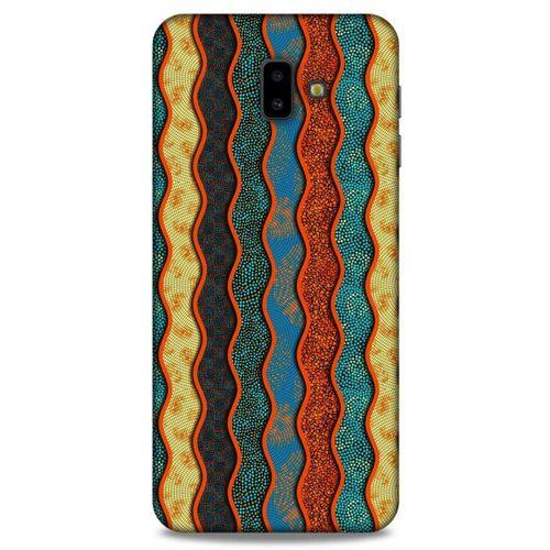 Samsung Galaxy J6 Plus Kılıf Baskılı Özel Seri Taşlı (42) Rugged Armor Kılıf