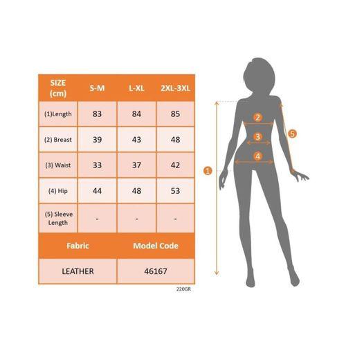 Kadın Kolsuz Yuvarlak Yakalı Kısa Deri Elbise