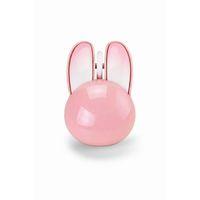 Tavşan Figürlü Kablosuz Mouse Pil Dahil Etiket Hediyeli Pembe