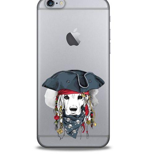 Zoologix (27) Apple Iphone 6S Şeffaf Kılıf Silikon Desenli