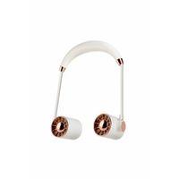 Boyunluk Fan Hava Soğutucu Vantilatör Boyuna Asmalı Şarjlı 3 Kademeli Mini Klima Beyaz