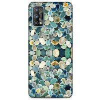 Oppo Realme 7 Pro Kılıf Baskılı Özel Seri Taşlı (48) Bumper Kılıf