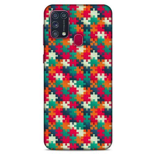 Geometrix 24 Samsung Galaxy M31 Kılıf Silikon Kapak
