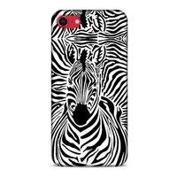 Animax Zebra Silüet Apple iPhone SE 2020 Kılıf Desenli Silikon