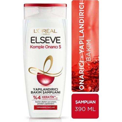 Loreal Paris L'oréal Paris Elseve Komple Onarıcı 5 Yapılandırıcı Bakım Şampuanı 390 ml