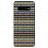 Kazak (16) Desenli Silikon Kapak Samsung Galaxy S10 Plus Kılıf