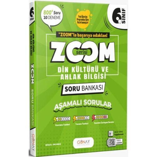 6. Sınıf Din Kültürü ve Ahlak Bilgisi Zoom Serisi Soru Bankası Günay Yayınları
