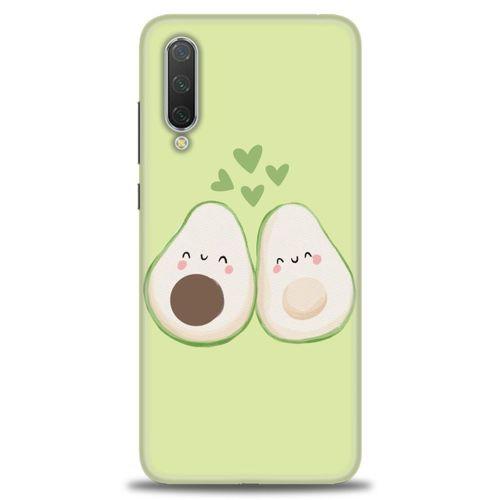 Xiaomi Mi 9 Lite Kılıf HD Baskılı Kılıf - Avacado + Tam Ekran Koruyucu