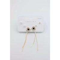 Çoklu Set Küpe - Altın