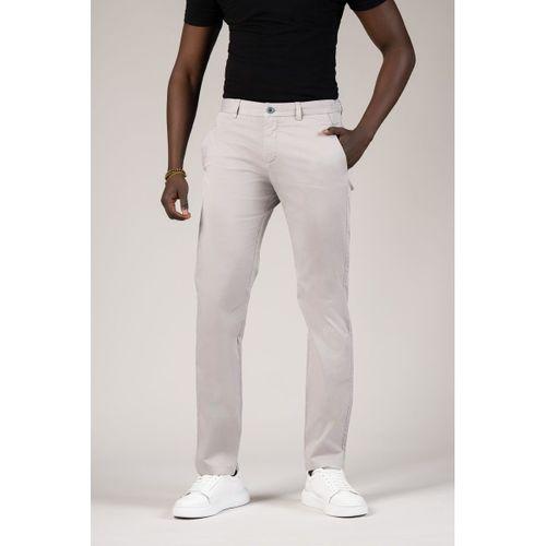 Regular Fit Pamuklu Arka Beli Lastikli Yazlık Chino Pantolon