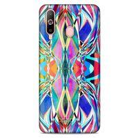 Samsung Galaxy A60 Kılıf Pastel Renkler (27) Tasarımlı Kılıf Karışık Renkli