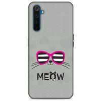 Lopard Oppo Realme 6 Pro Uyumlu Kılıf Kediler (15) Antişok Kılıf Meow Cat