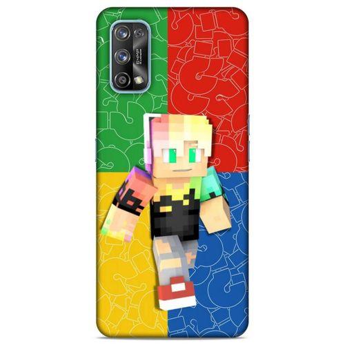Lopard Oppo Realme 7 Pro Uyumlu Kılıf PiXel (49) Ultra Silikon Kılıf DJ MC