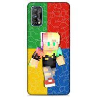 Lopard Oppo Realme 7 Pro Uyumlu Kılıf PiXel (49) Ultra Silikon Kılıf DJ MC