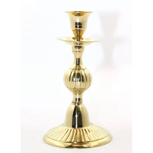 Tekli Pirinç Şamdan Model 3