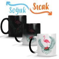 Flamingo Sihirli Kupa Bardak Porselen