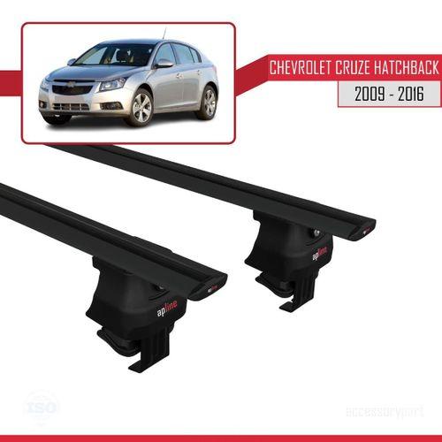 Chevrolet Cruze Hatchback 2009-2016 Arası ile uyumlu ACE-4 Ara Atkı Tavan Barı SİYAH