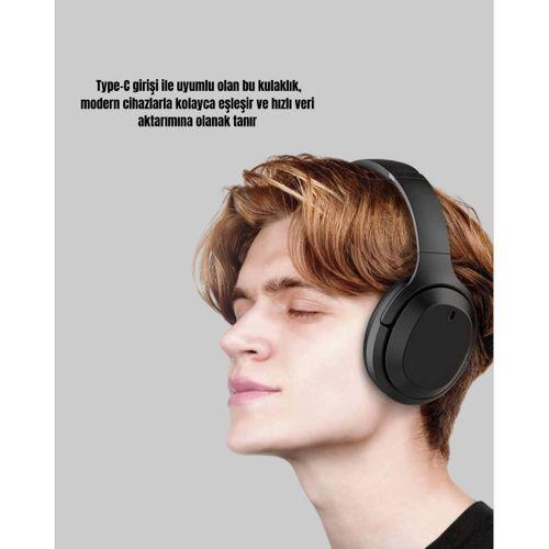 Type-c Girişli Kablolu Kulaklık – Hızlı Veri Aktarımı, Yüksek Ses Kalitesi, Çift Yönlü Bağlantı