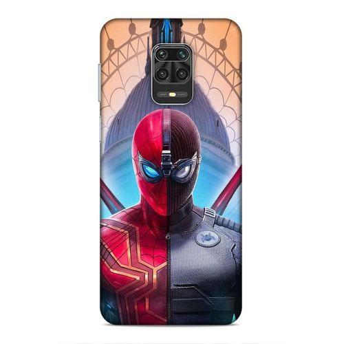 Xiaomi Redmi Note 9 Pro Uyumlu Kılıf BMovie (36) Glitter Kılıf Spider Man