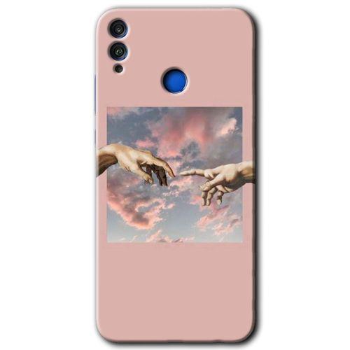 MRCİLETİSİM Honor 8c Kılıf HD Desen Baskılı Arka Kapak + Temperli Cam - Tutunamayanlar