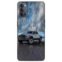 Lopard Oppo Reno 4 Uyumlu Kılıf PickUpX (42) Rugged Armor Kılıf Bulut Mavi