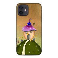 Lopard Apple iPhone 12 Uyumlu Kılıf Manipülasyon ☻ (28) Arka Kapak Desenli