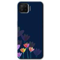Oppo A73 Kılıf HD Desen Baskılı Arka Kapak - Çizim Çiçekleri