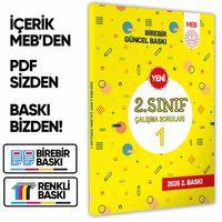 2026 MEB İlkokul 2 Sınıf Çalışma Soruları 1 Tüm Dersler Kazanım Pekiştirme Kitabı BASKI ÜCRETİ