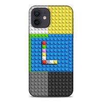 Lopard Apple iPhone 12 Uyumlu Kılıf BloX (23) Ultra Koruma Kılıfı L Harfi