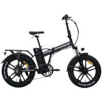 Kron Elektron Zuma 20 Jant Elektrikli Bisiklet Mat Siyah-Gri