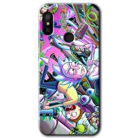 Xiaomi Mi A2 Lite Kılıf HD Desen Baskılı Arka Kapak - Graffiti Çizgi Film