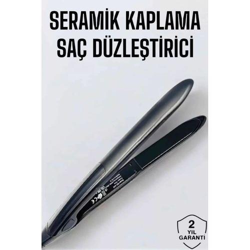 Saç Düzleştirici Led Ekranlı Isı Ayarlı Seramik Kaplama Profesyonel