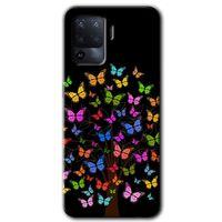 OPPO Oppo Reno 5 Lite Kılıf HD Desen Baskılı Arka Kapak - Cacti Prairies