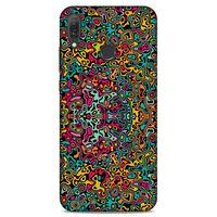 Lopard Huawei Y9 2019 Uyumlu Kılıf Soyut Sanat (30) Desenli Silicone Case