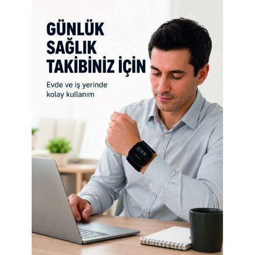 Bilekten Dijital Tansiyon Ölçer Geniş Lcd Ekranlı