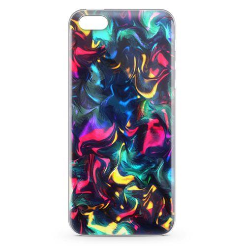 Apple iPhone SE Kılıf Işıklı Geceler Arka Kapak Koruma Desenli Full Koruyucu