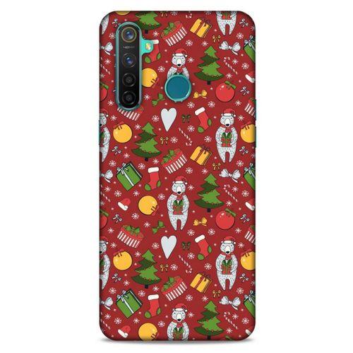 Yılbaşı Süsleri 45 Oppo Realme 5 Pro Kılıf Silikon Kapak