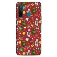 Yılbaşı Süsleri 45 Oppo Realme 5 Pro Kılıf Silikon Kapak