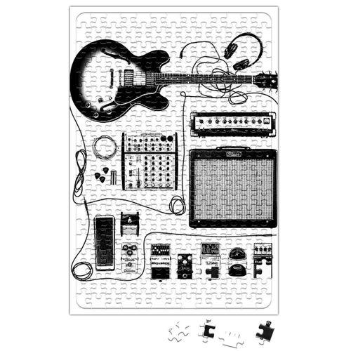 Gitar Amfi Gitarist Pedal Puzzle 240 Parça Yapboz