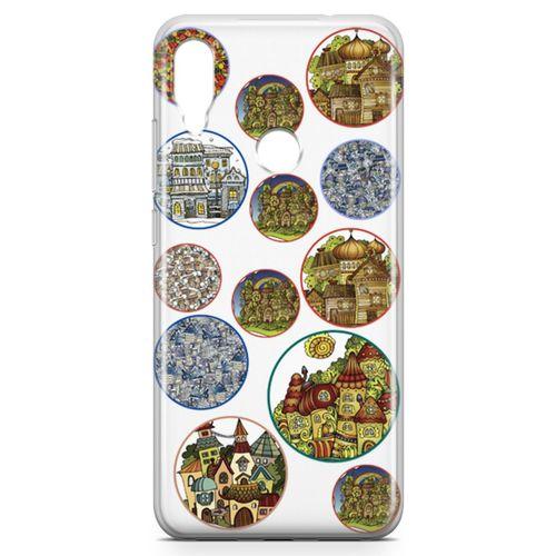 Xiaomi Redmi Note 7 Pro Kılıf Ev Dekorasyonları Arka Kapak Koruma Desenli Full Koruyucu